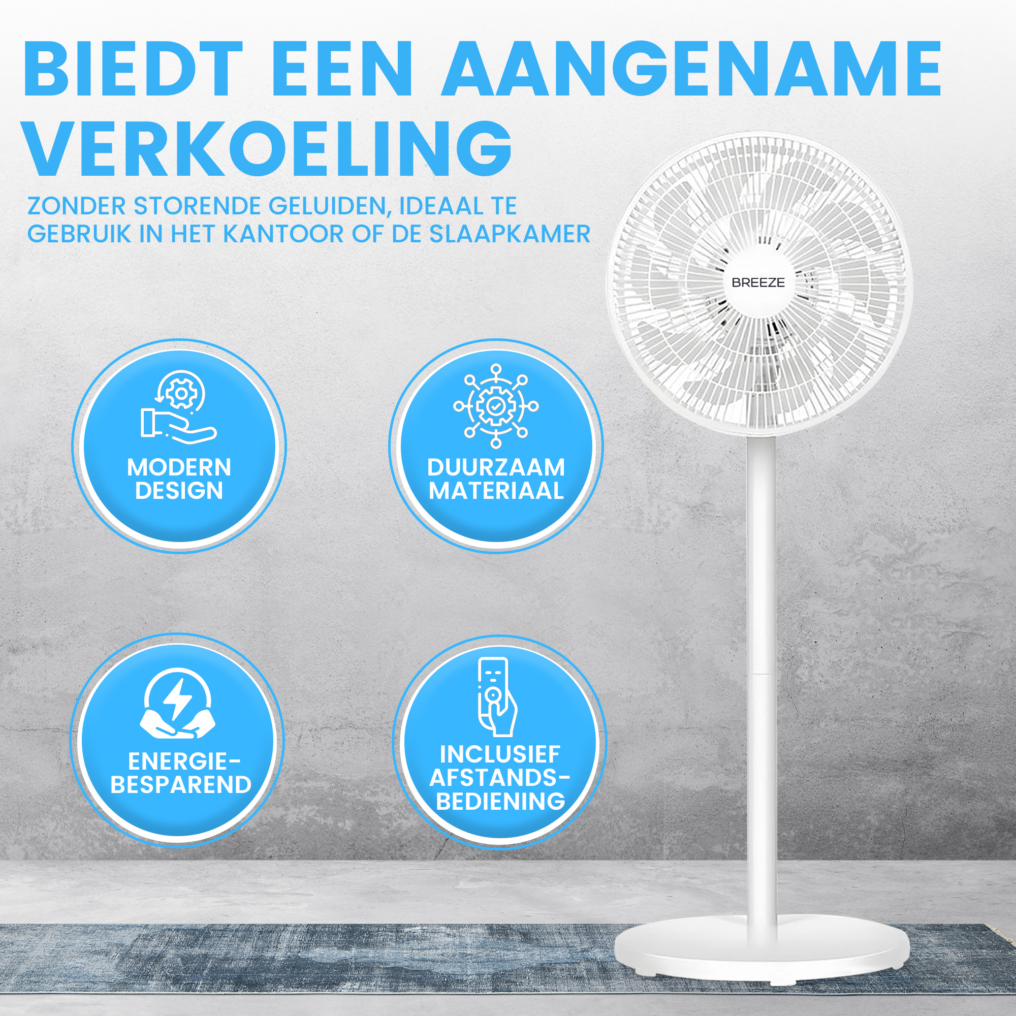 Breeze Ventilator - Fluisterstil