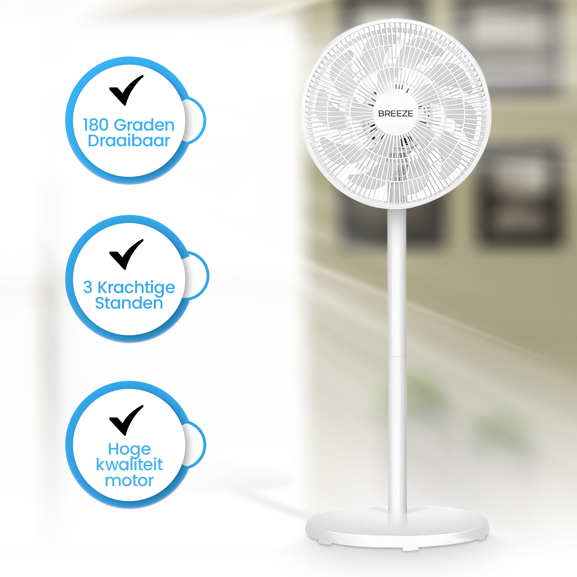 Breeze Ventilator - Fluisterstil