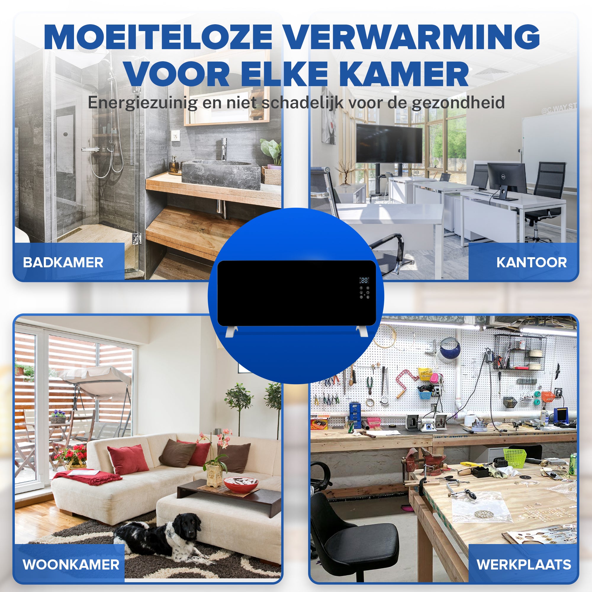 CLIMORA Infrarood Verwarmingspaneel | Elektrische Kachel