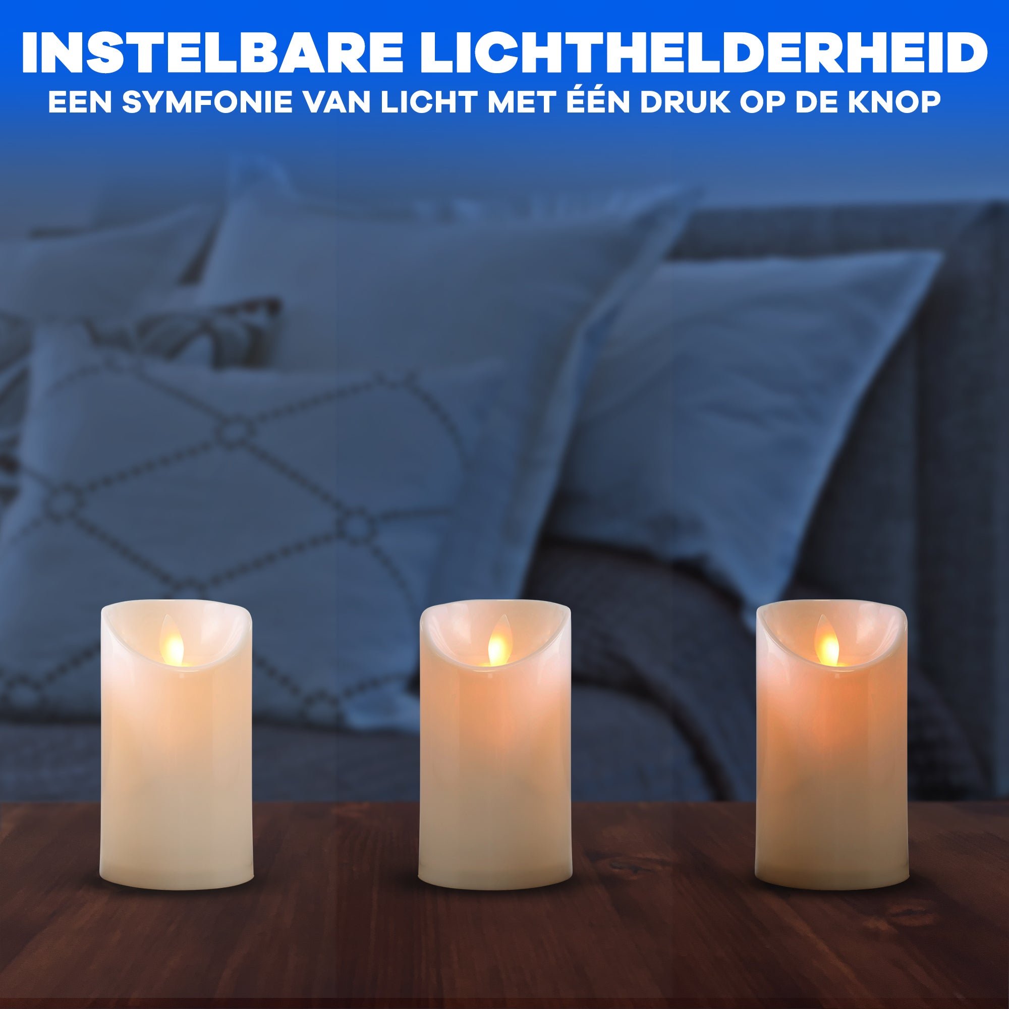 WITTS LED Kaarssen | Batterijen meegeleverd